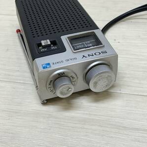 ■SONY TFM-4500 FM/AM2BANDS ソニー トランジスタラジオ 日本製 ケース付 中古品 ■C41973の画像4