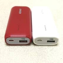 ★ANKER アンカー モバイルバッテリー PowerPort Ⅲ A1211 A2666 まとめセット バッテリー 充電器 アダプター 通電確認済み 中古品★K02196_画像4