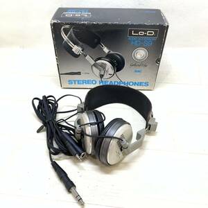 ■Lo-D HITACHI 日立 HD-S9 ヘッドホン ヘッドフォン レトロ ビンテージ STEREOHEADPHONE 外箱付 中古品■C41986