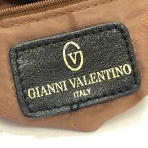 ♪GIANNI VALENTINO ジャンニ バレンチノ ショルダーバッグ ハンドバッグ 総柄 鞄 服飾小物 アパレル レディース ベージュ 中古品♪G23769_画像6