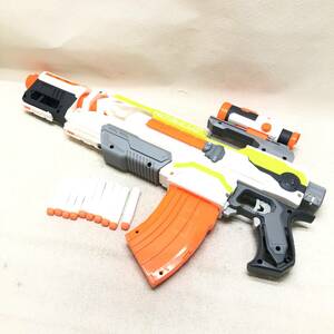 ★NERF ナーフ Nストライク モジュラスシリーズ ECS-10 銃 電動 おもちゃの鉄砲 おもちゃ 玩具 ジャンク品★K02356