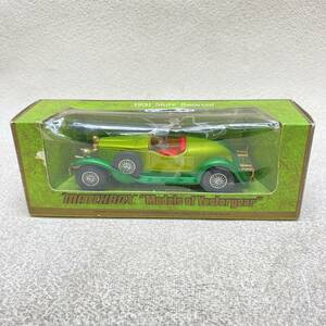 ▲ レトロ MATCHBOX マッチボックス Model of Yesteryear ミニカー Y-14 1931 STUTZ BEARCAT 箱付き 保管品現状品 ⑪▲ C14542