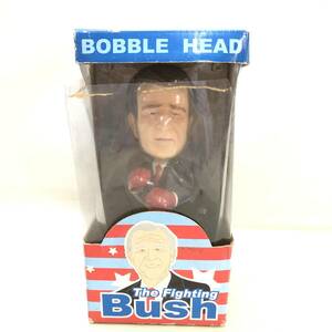 △The Fighting Bush BOBBLE HEAD フィギュア 首振り人形 雑貨 おもちゃ インテリア 現状品△C73742