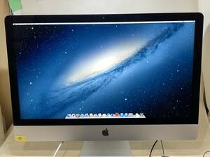 ■Apple iMac A1419 OSX lntel Core i5 メモリ4GB 1TB SATAディスク 27インチ パソコン マック 中古品■A41993