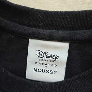 人気希少レア MOUSSY マウジー購入 ディズニー カットソー ミッキーマウス ミニーマウス バルーン柄の画像2