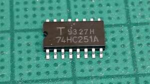 74H251A【10個】東芝 8-input multiplexer, 3-state