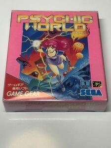  rhinoceros kick world Game Gear SEGA GAME GEAR PSYCHIC WORLD game soft Sega retro game box opinion equipped 