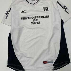 CENTRO ESCOLAR DE YAITA 半袖 サッカーユニフォーム 矢板中央高校練習用ユニフォーム ミズノ