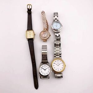 ★まとめ 5点★ 腕時計 KOO RAT 6010-K15320 CONCRET PARIS CY-001M J-AXIS SCRIPT Charles Delon Princesse CITIZEN 4-752856 【S81272】