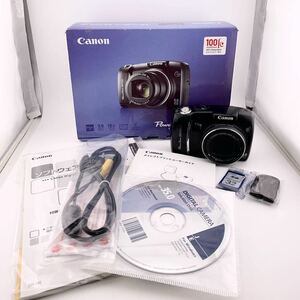 CANON PowerShot SX110 IS デジタルカメラ デジカメ 付属品 箱付き 【S81017-571】