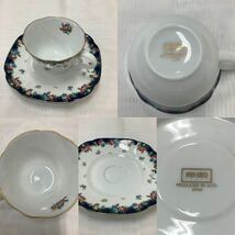 ★食器まとめ★カップ ソーサー 洋食器 皿 器 ガラス ナルミ NARUMI ホヤ HOYA【S30325-458】_画像9