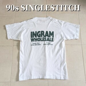 90s INGRAM WHOLESALE 企業　Tシャツ シングルステッチ