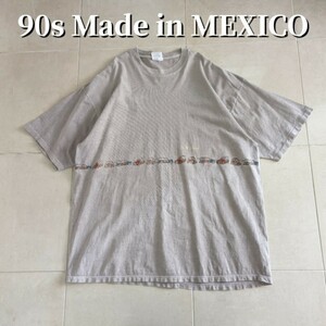 90s メキシコ製 Gulf Shures Tシャツ シングルステッチ　SANSEGAL XL