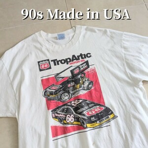 90s USA製 PHILLIPS 66　企業　Tシャツ シングルステッチ　XL