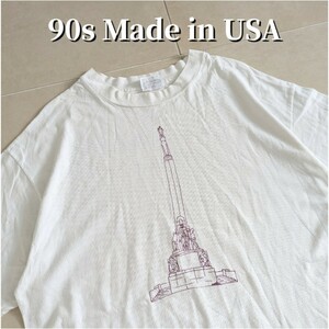 90s USA製　ラトビア　独立　自由　Tシャツ シングルステッチ　XL