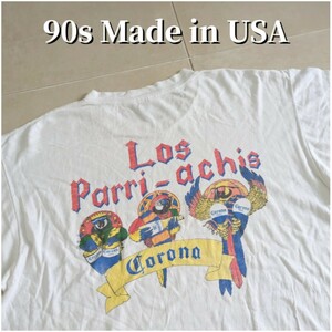 90s USA製　コロナビール　企業　Tシャツ シングルステッチ　DELTA　XL