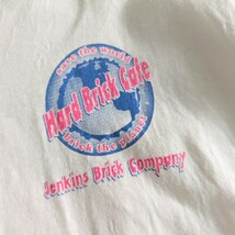 90s USA製 Hard Brick Cafe ハードロックカフェ　Tシャツ シングルステッチ XL_画像4