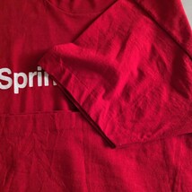 90s USA製 Sprint Services Tシャツ シングルステッチ　レッド　L_画像5