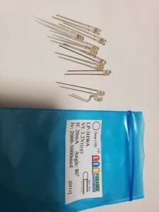 3mm白色 LED 10本セット