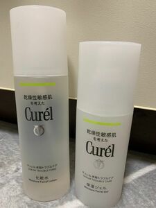 キュレル　Curel 花王 敏感肌 乾燥肌　皮脂トラブルケア　化粧水＋保湿ジェル