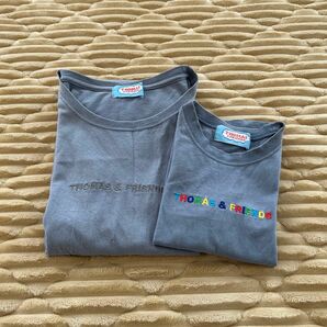 トーマス　親子コーデ　Tシャツ　Lサイズ　110サイズ