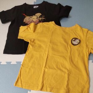 鬼滅の刃　 Tシャツ　善逸120＆チュン太郎130 2点セット