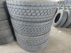 C837 送料無料【265/70R19.5 140/138】ブリヂストン エコピアM801Ⅱ ミックスタイヤ 4本 2022年製 約5-5.5分山