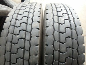 C958 送料無料【225/90R17.5 127/125】ヨコハマ TY287 ミックスタイヤ 2本 2020年製 約6.5分山