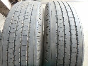 C955 送料無料【205/75R16 113/111】ダンロップ SP355 夏タイヤ 2本 2020年製 約6-6.5分山