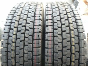 C848-1 New item 送料無料【11R22.5 16PR】Bridgestone W999 Studless 2本 202010製