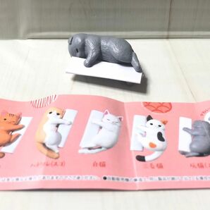 こねこみくじ　灰猫（スコ）　ガチャ　ミニフィギュア