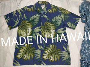 ＹNOT HAWAII ハワイ製 メンズアロハシャツ XLサイズ