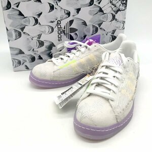 adidas CAMPUS YOUTH OF PARIS スニーカー キャンパス 80S ユース オブ パリス コラボ ID6805 26.5cm ホワイト アディダス 靴 B2276◆