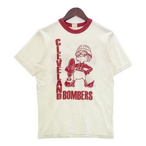 FREEWHEELERS MOTORCYCLE MEMORABILIA CLEVELAND BOMBERS Tシャツ 半袖 カットソー ネコポス可 フリーホイーラーズ トップス DM11481■