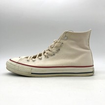 【中古】 CONVERSE ALLSTAR 7AH01 オールスター ハイカット スニーカー シューズ 日本製 サイズ27cm ホワイト系 コンバース 靴 B2480◆_画像3