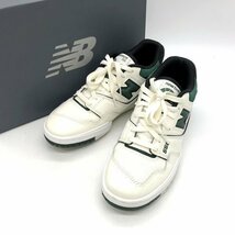 NEW BALANCE BB550VTC 復刻 バスケットボールシューズ 2197164 スニーカー 26㎝ 箱付き ホワイト グリーン ニューバランス 靴 B8493◆_画像1