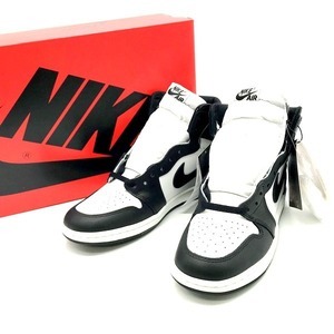 NIKE AIR JORDAN 1 HIGH 85 スニーカー エアジョーダン ハイ 85シリーズ BQ4422-001 未使用 箱付 タグ付 26.5cm 黒 白 ナイキ 靴 B1536◆