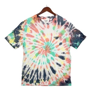 WACKO MARIA TUFF GONG TYE DYE CREW NECK T-SHIRTS タイダイ Tシャツ 半袖 カットソー フェス Lサイズ ワコマリア トップス DM11624■