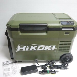 HiKOKI コードレス冷温庫 UL18DB(NMG) 本体のみ フォレストグリーン 18V 14.4V 大容量25L 保冷温庫 クーラーボックス ハイコーキ ≡DT4375