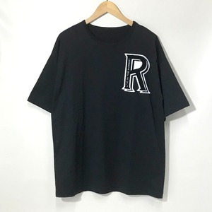 RESOUND CLOTHING Tシャツ 美品 RC27-T-004 R chenille 半袖 カットソー 刺繍 ワッペン S リサウンドクロージング トップス A10292◆