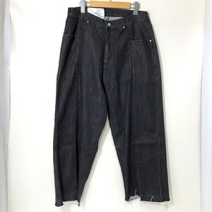 SUPERTHANKS デニムパンツ 美品 ST174PT001 ワイドデニム ジーンズ DENIM CHANGE PANT ストレッチ L スーパーサンクス ボトムス A10191◆