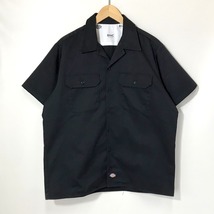 Ron Herman Dickies オープンカラーシャツ 211M20RH01 コラボ 半袖シャツ カジュアル 無地 古着 Sサイズ ロンハーマン トップス A10217◆_画像1