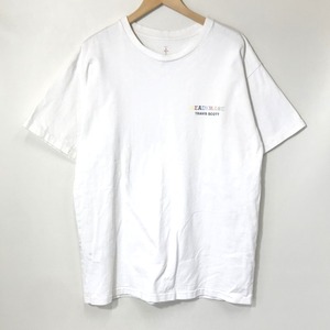 READY MADE TRAVIS SCOTT Tシャツ コラボ 半袖 カットソー プリント Tee ストリート 古着 Lサイズ レディメイド トップス A10362◆