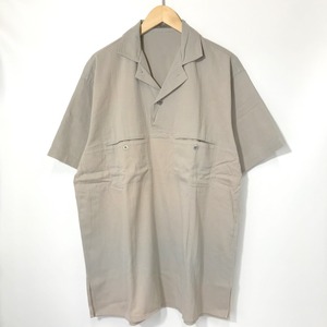 Y's for men ポロシャツ 半袖 Tシャツ カットソー シンプル カジュアル 古着 メンズ XL相当 ベージュ ワイズフォーメン トップス A10135◆