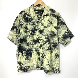 08sircus オープンカラーシャツ S20 SM-SH07 半袖 R/Co kagozome shirt ボタン 籠染めシャツ M ゼロエイトサーカス トップス A10130◆