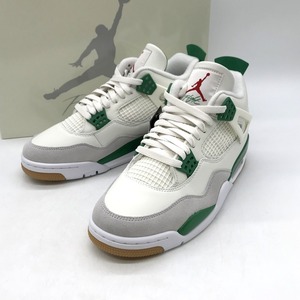 NIKE AIR JORDAN 4 RETRO SP スニーカー 新品同様 DR5415 103 ローカット シューズ 箱付 ロゴ ストリート メンズ 27cm ナイキ 靴 B10230◆