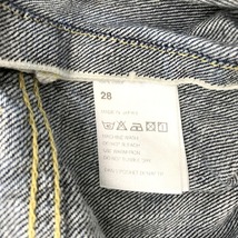 DAN ゼロ ポケット デニムパンツ 0 POCKET DENIM Gパン ジーンズ デニム カジュアル パンツ 古着 サイズ28 M相当 ダン ボトムス A10223◆_画像7