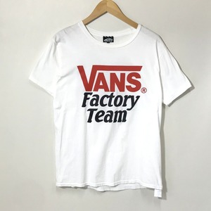 VANS STANDARD CALIFORNIA Tシャツ 半袖 カットソー コラボ プリント ロゴ 木村拓哉 着用モデル 古着 Mサイズ バンズ トップス A10290◆