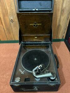  gramophone antique COLUMBIA retro actual work 