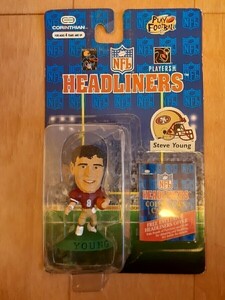 未開封 スティーブヤング コリンシアン NFL フィギュア ヘッドライナーズ CORINTHIAN HEADLINERS Steve Young フォーティナイナーズ figure